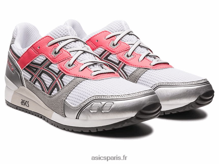 femmes Asics gel-lyte iii og BXL8B2540 blanc/terre de sienne