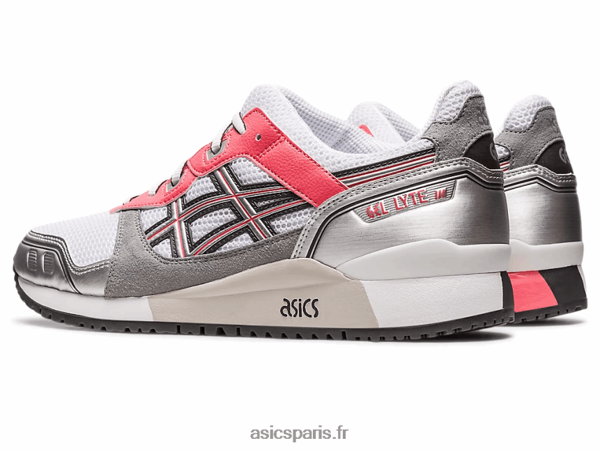 femmes Asics gel-lyte iii og BXL8B2540 blanc/terre de sienne