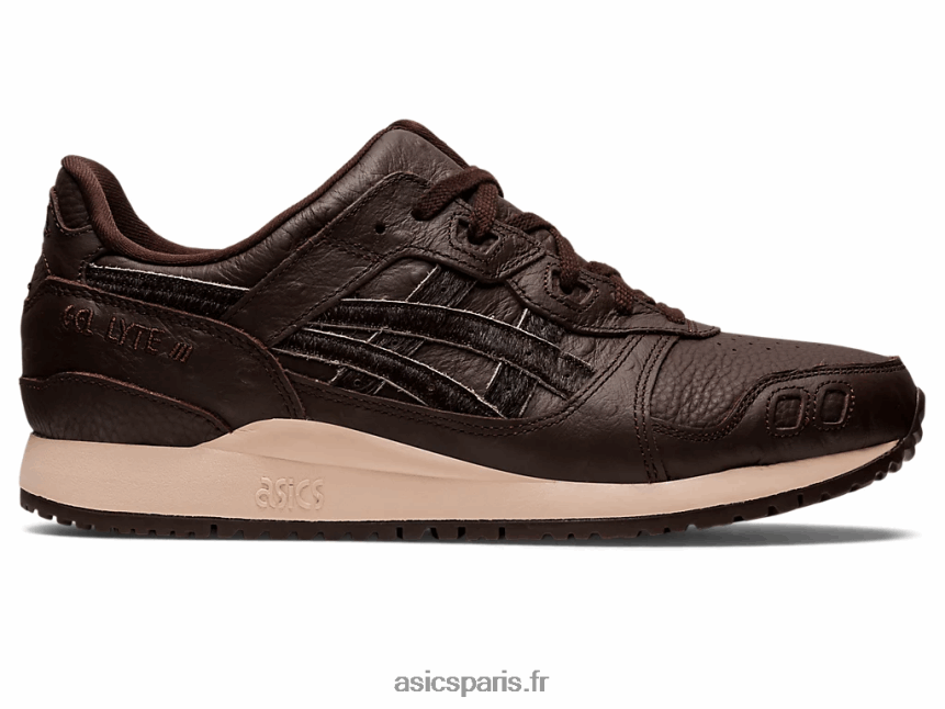 femmes Asics gel-lyte iii og BXL8B2661 café/biscuit