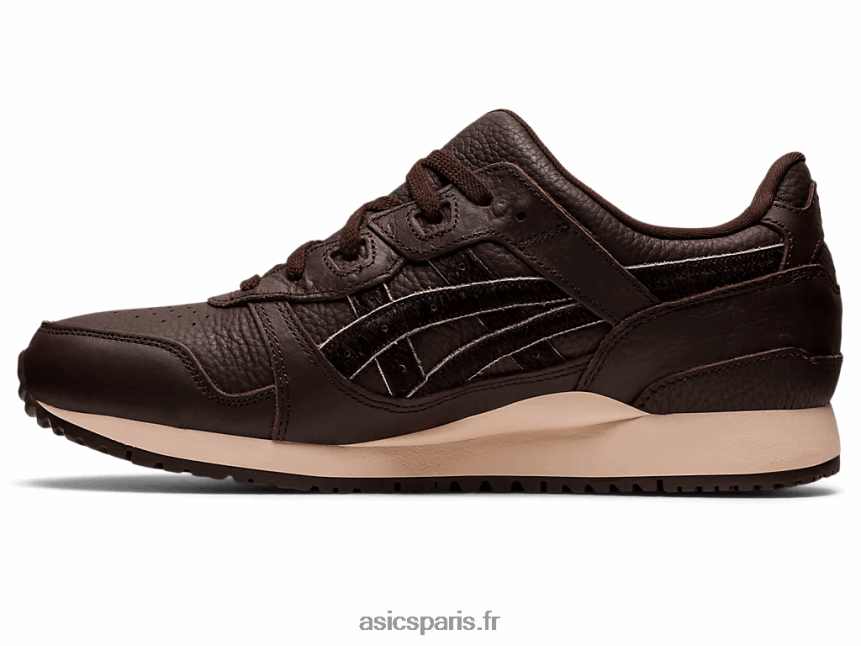 femmes Asics gel-lyte iii og BXL8B2661 café/biscuit