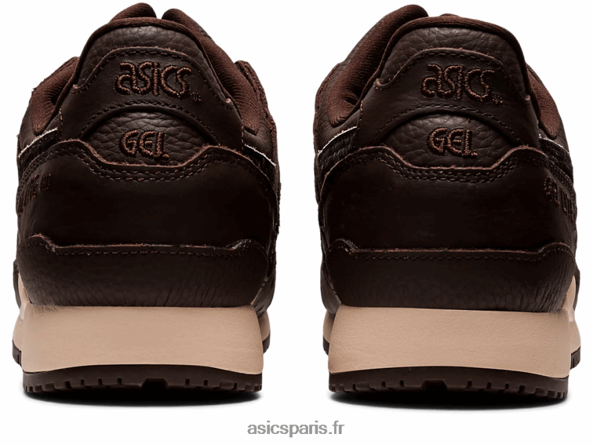 femmes Asics gel-lyte iii og BXL8B2661 café/biscuit