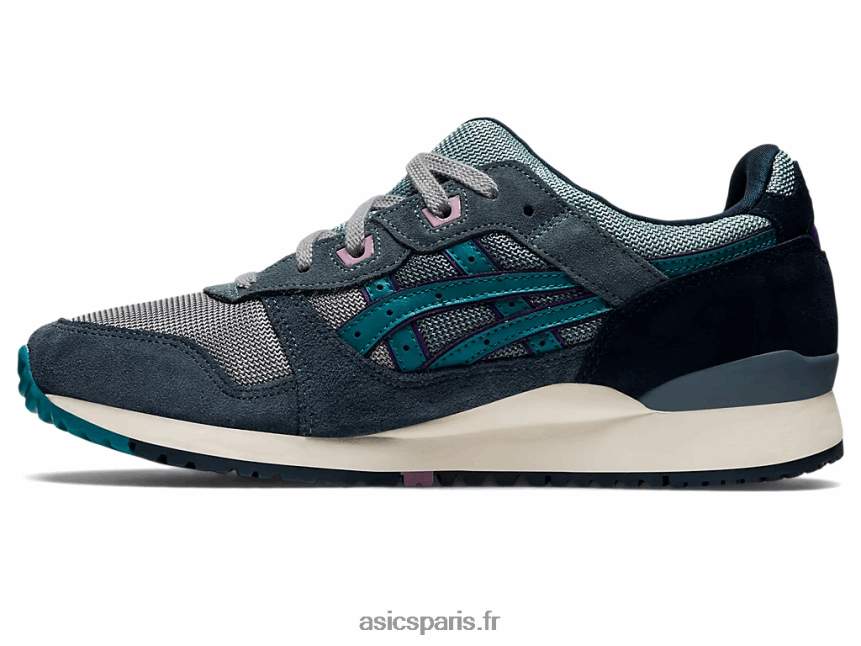 femmes Asics gel-lyte iii og BXL8B2745 bitume/vert béryl