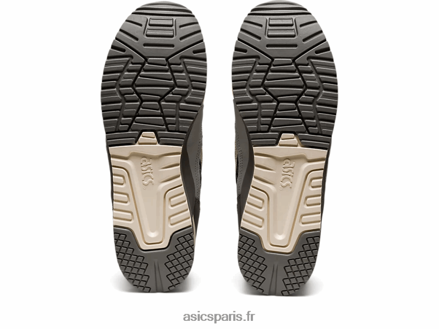 femmes Asics gel-lyte iii og BXL8B2771 gris huître/crème