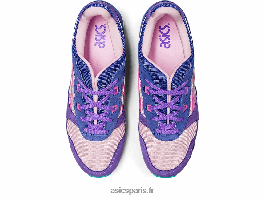 femmes Asics gel-lyte iii og BXL8B283 barbe à papa/gomme balloune