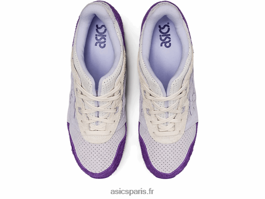 femmes Asics gel-lyte iii og glycine BXL8B2901 soupçon de lilas/opale lilas