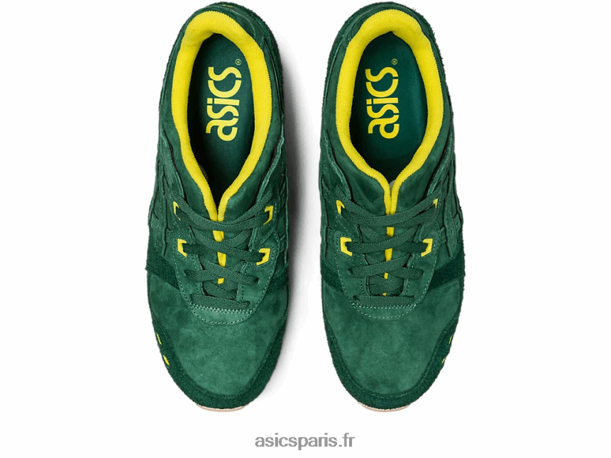 femmes Asics gel-lyte iii og shamrock BXL8B259 vert trèfle/vert trèfle