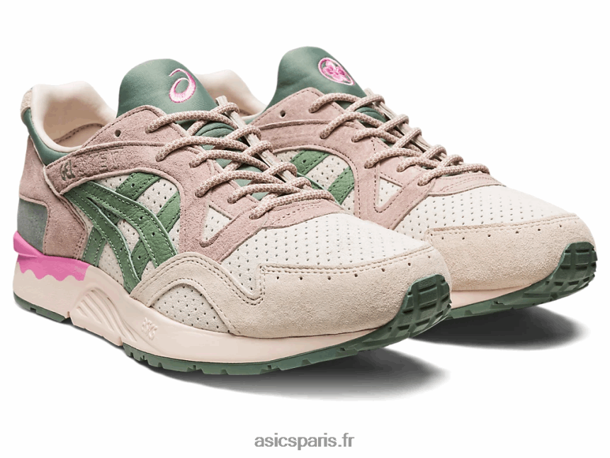 femmes Asics gel-lyte v printemps au japon BXL8B260 crème/gris ardoise