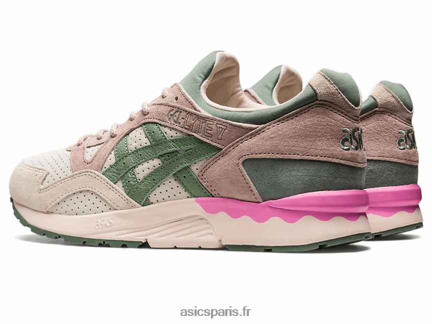 femmes Asics gel-lyte v printemps au japon BXL8B260 crème/gris ardoise