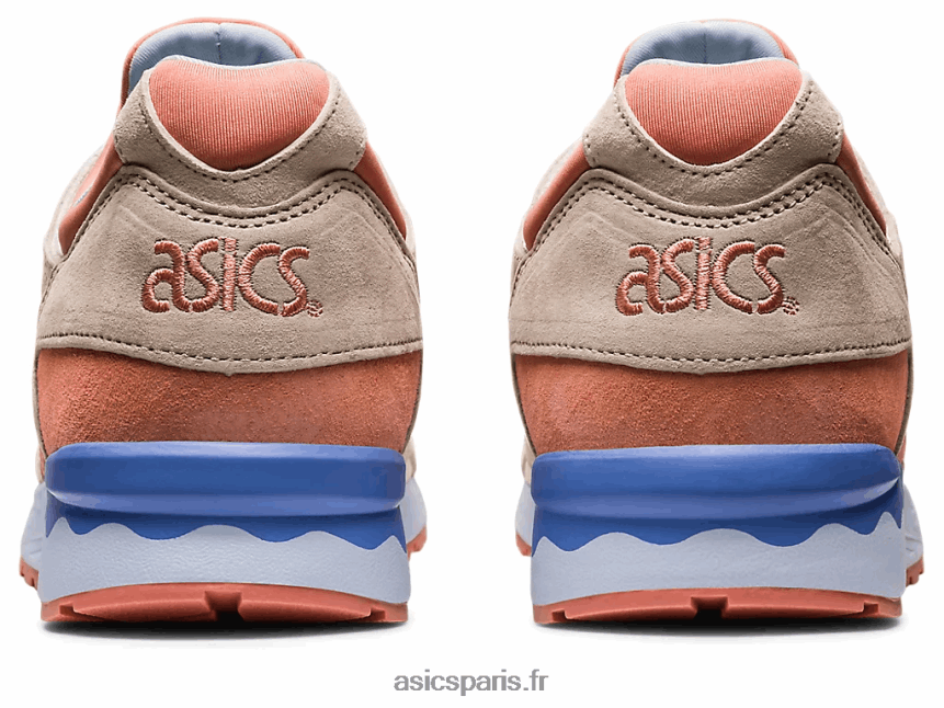 femmes Asics gel-lyte v printemps au japon BXL8B261 crème/saumon