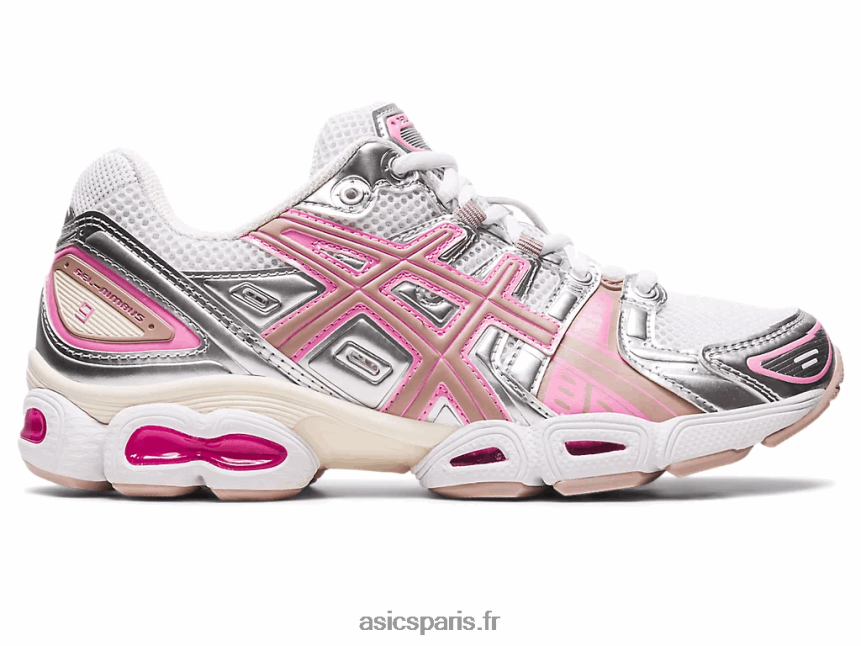 femmes Asics gel-nimbus 9 BXL8B22255 blanc/argent pur