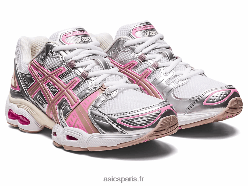 femmes Asics gel-nimbus 9 BXL8B22255 blanc/argent pur
