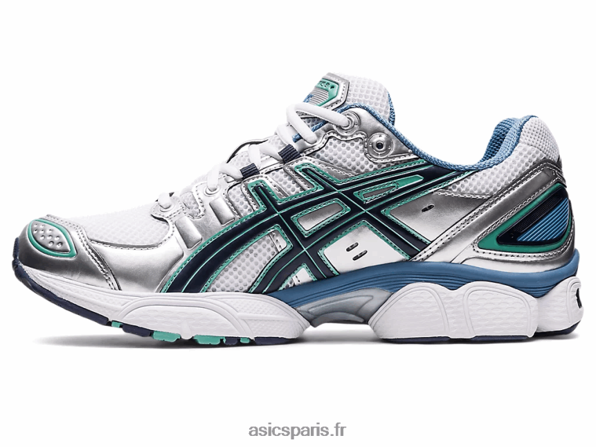 femmes Asics gel-nimbus 9 BXL8B2266 blanc/argent pur