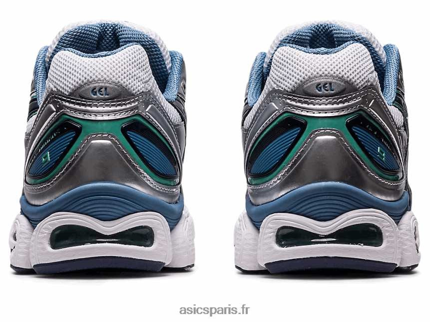 femmes Asics gel-nimbus 9 BXL8B2266 blanc/argent pur