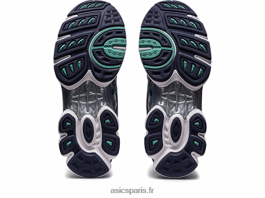 femmes Asics gel-nimbus 9 BXL8B2266 blanc/argent pur