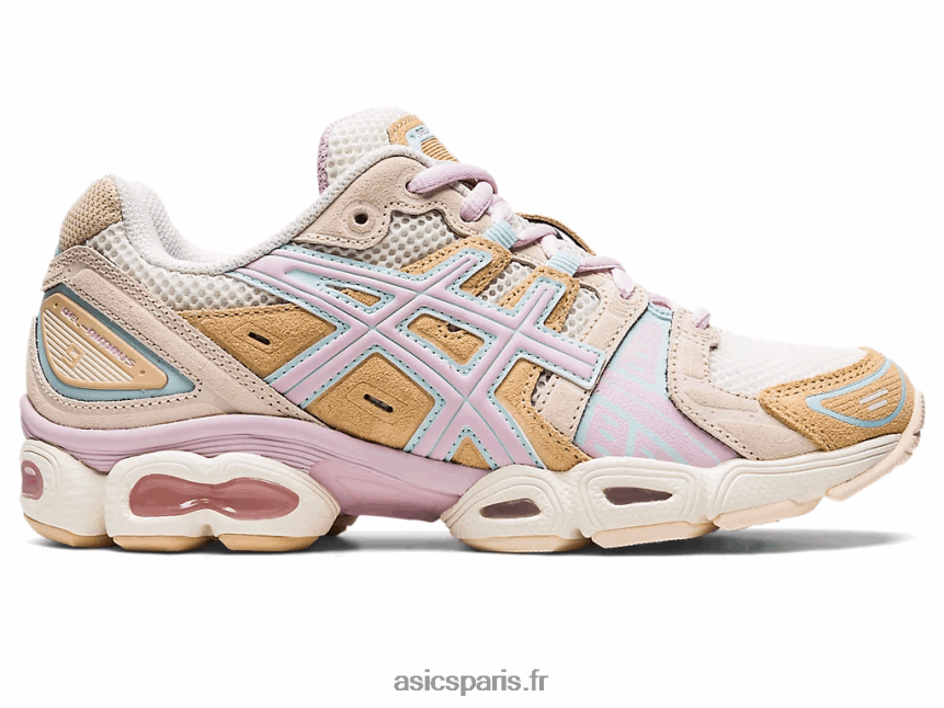 femmes Asics gel-nimbus 9 BXL8B22699 crème/à peine rose