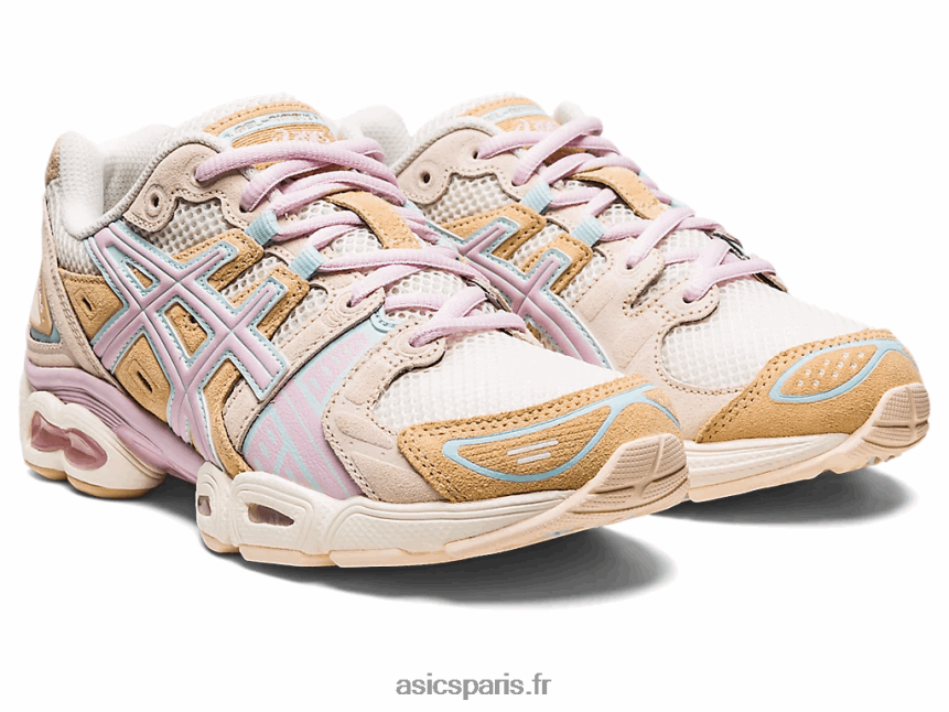 femmes Asics gel-nimbus 9 BXL8B22699 crème/à peine rose