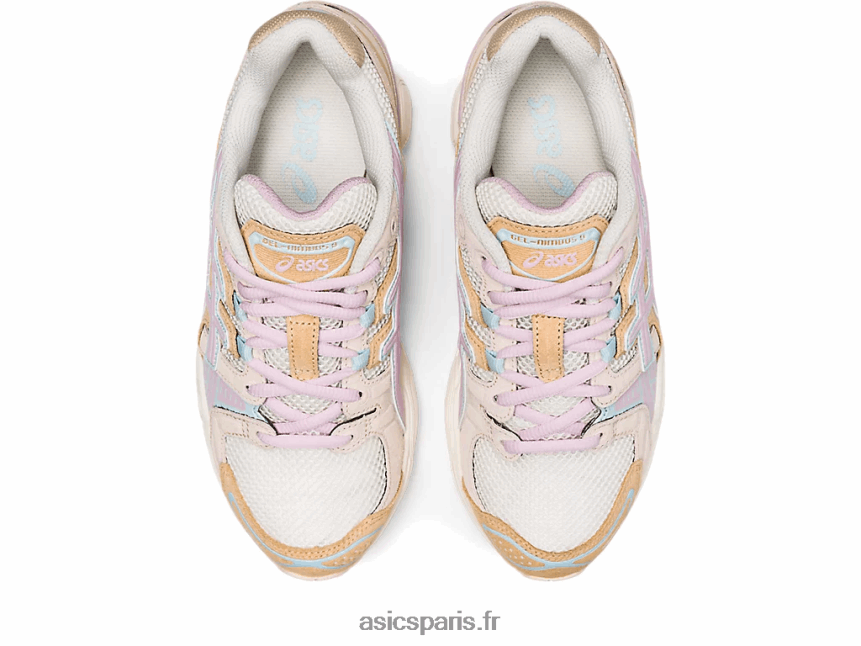 femmes Asics gel-nimbus 9 BXL8B22699 crème/à peine rose