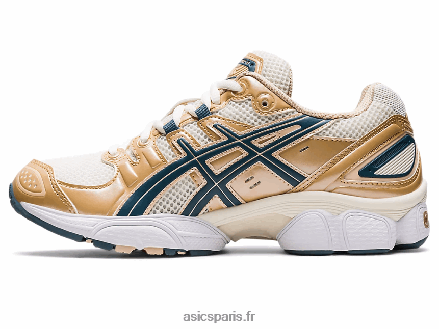 femmes Asics gel-nimbus 9 BXL8B22701 crème/cuir