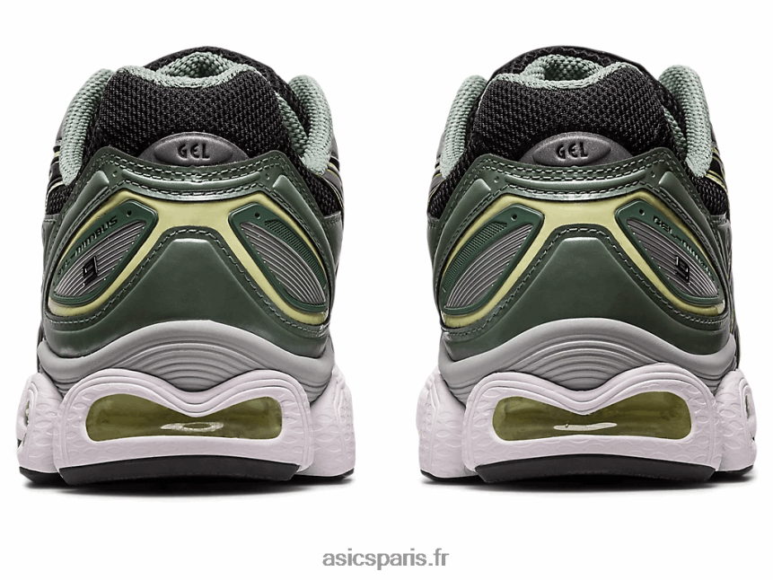 femmes Asics gel-nimbus 9 BXL8B2273 noir/argent pur