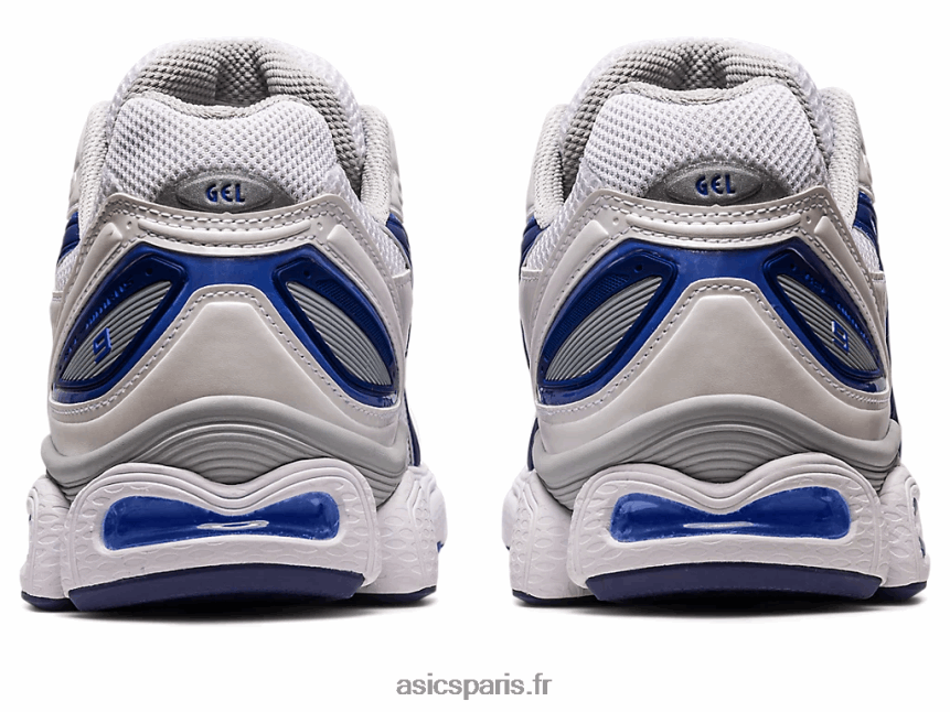 femmes Asics gel-nimbus 9 BXL8B2282 blanc/bleu indigo