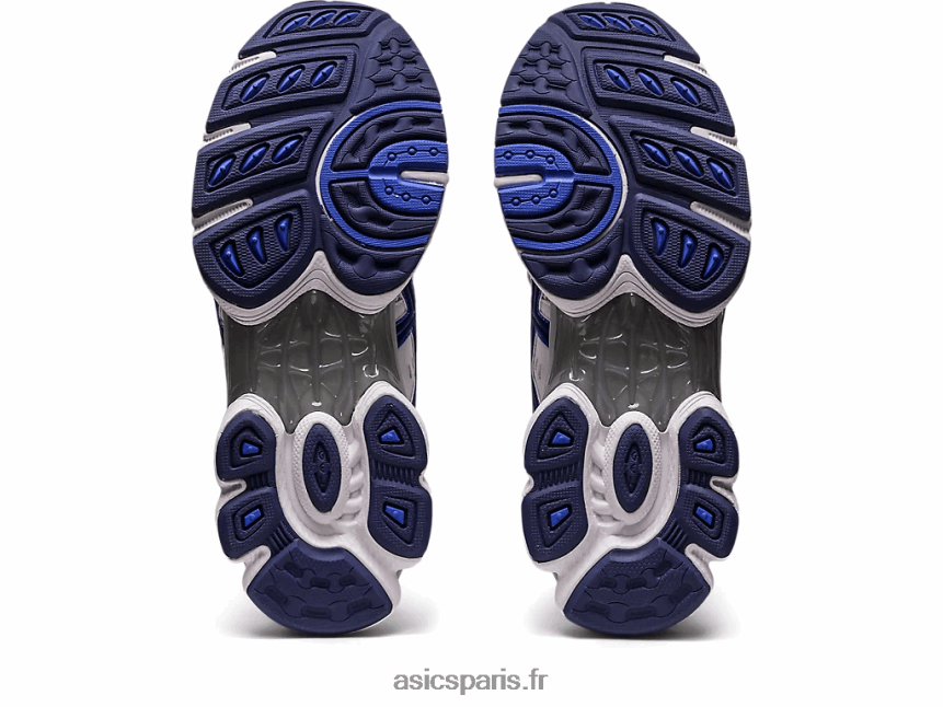 femmes Asics gel-nimbus 9 BXL8B2282 blanc/bleu indigo
