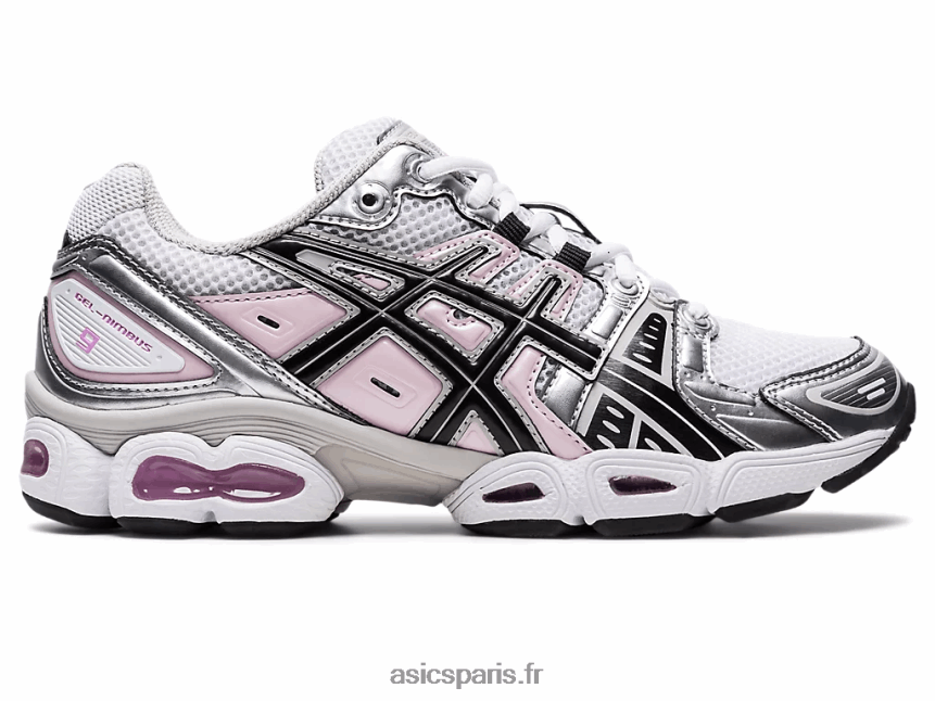 femmes Asics gel-nimbus 9 BXL8B22931 blanc noir