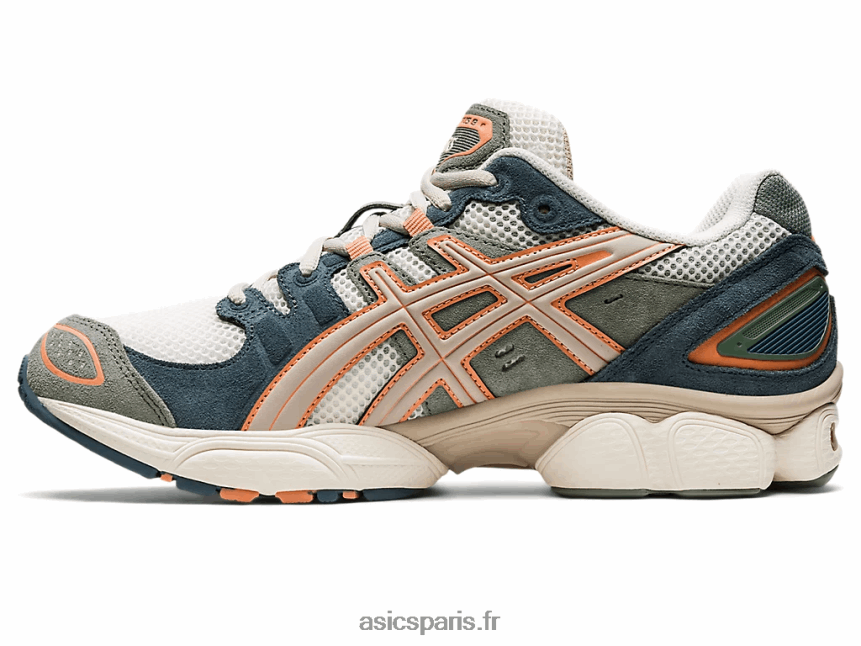 femmes Asics gel-nimbus 9 BXL8B2756 crème/gris plume