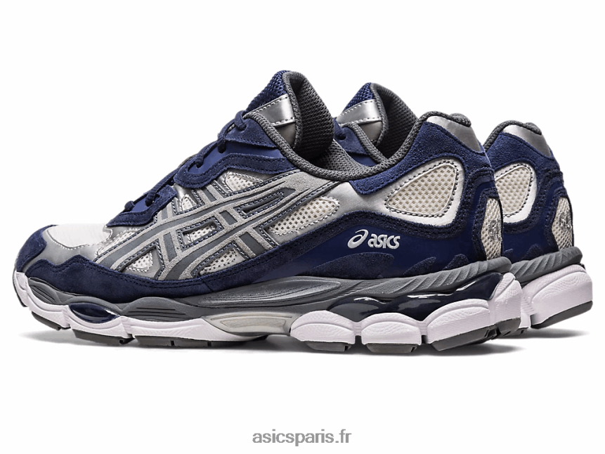 femmes Asics gel-nyc BXL8B2143 crème/gris acier