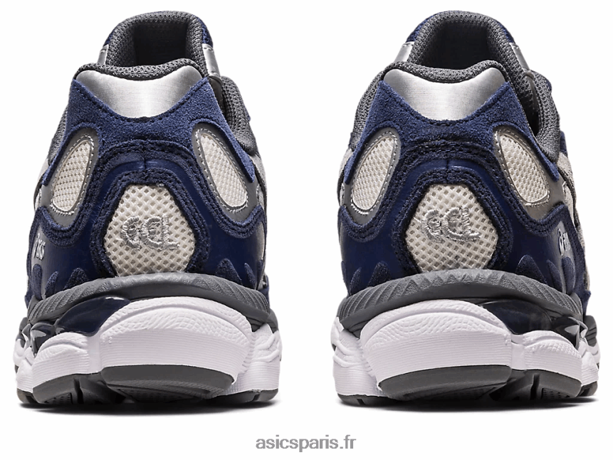 femmes Asics gel-nyc BXL8B2143 crème/gris acier