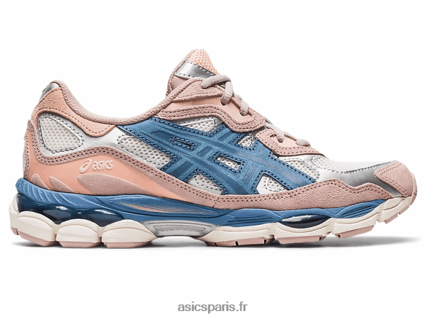 femmes Asics gel-nyc BXL8B22180 fil crème/gris