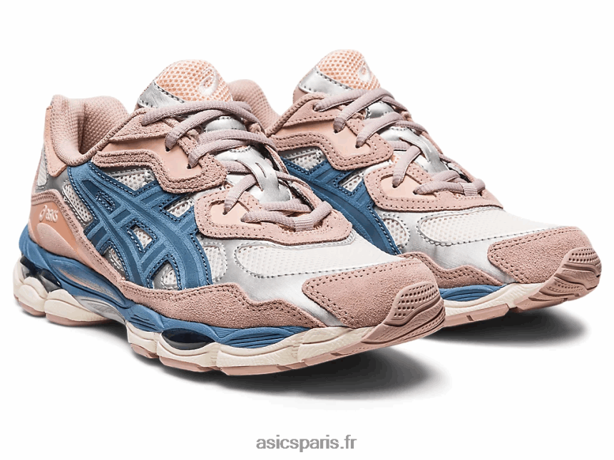 femmes Asics gel-nyc BXL8B22180 fil crème/gris