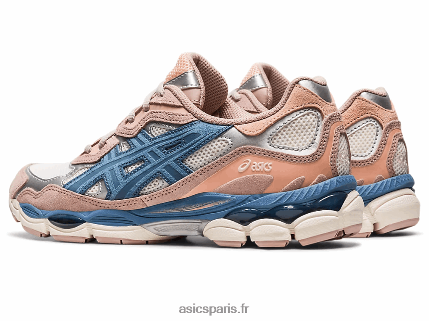 femmes Asics gel-nyc BXL8B22180 fil crème/gris