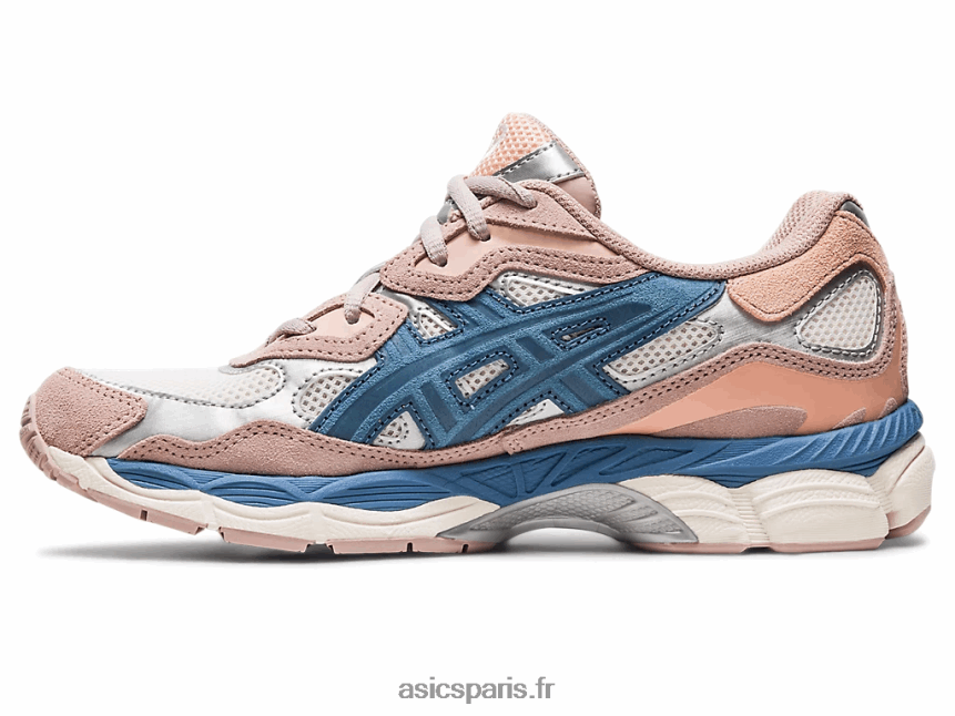 femmes Asics gel-nyc BXL8B22180 fil crème/gris
