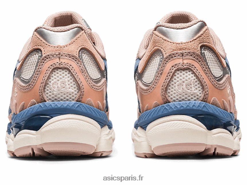 femmes Asics gel-nyc BXL8B22180 fil crème/gris