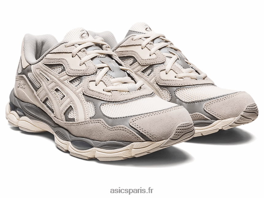 femmes Asics gel-nyc BXL8B251 crème/gris huître