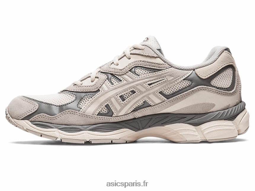femmes Asics gel-nyc BXL8B251 crème/gris huître