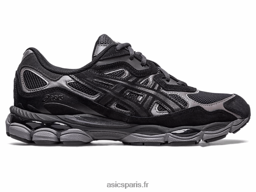 femmes Asics gel-nyc BXL8B252 gris graphite/noir