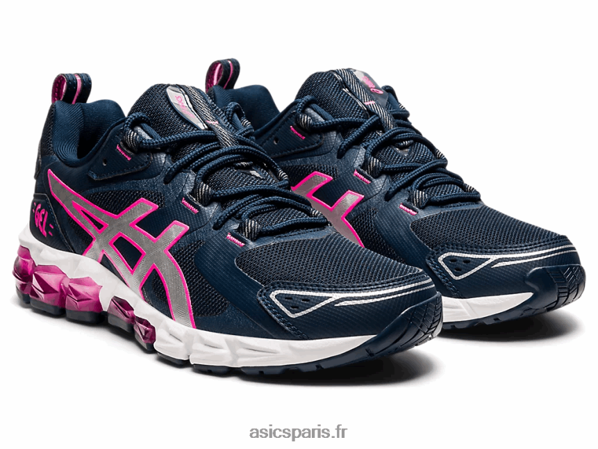 femmes Asics gel quantique 180 BXL8B22829 bleu français/rose vif