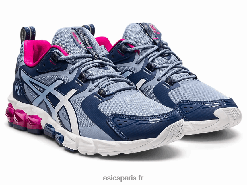 femmes Asics gel quantique 180 BXL8B23505 brume/tonnerre bleu
