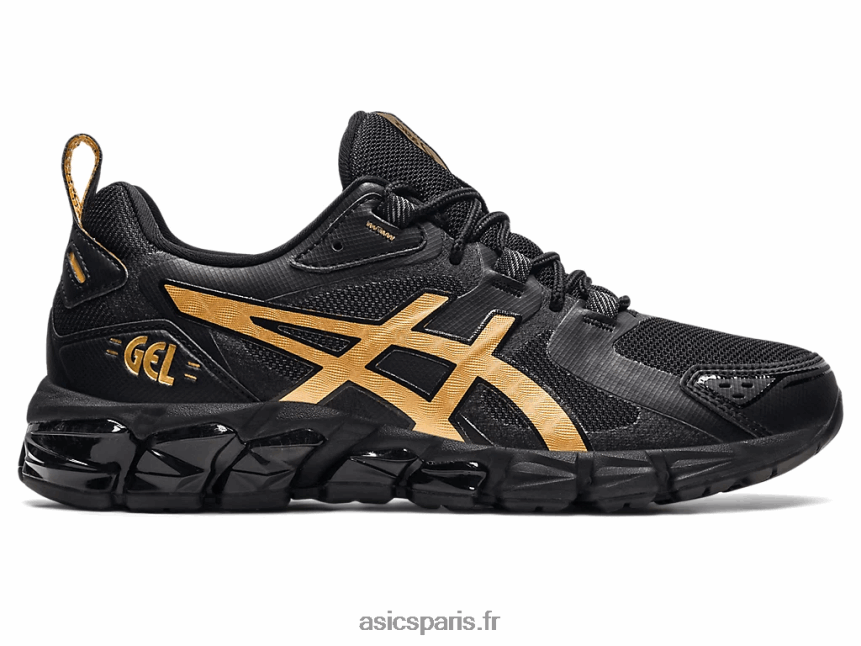 femmes Asics gel quantique 180 BXL8B23865 noir/or pur