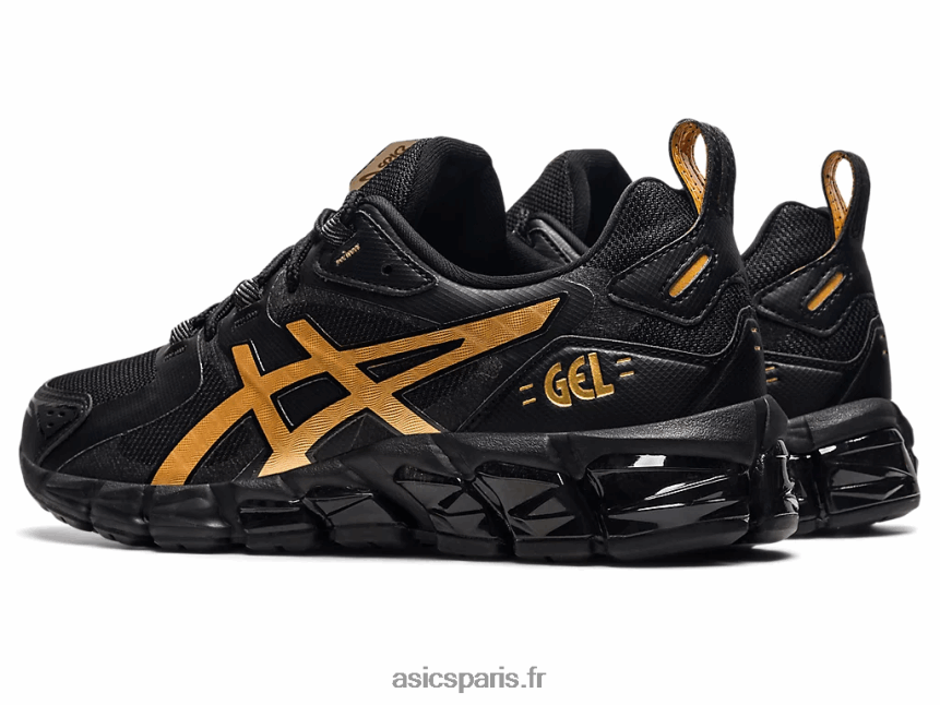 femmes Asics gel quantique 180 BXL8B23865 noir/or pur