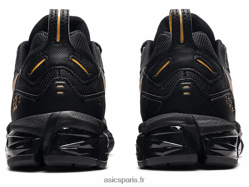 femmes Asics gel quantique 180 BXL8B23865 noir/or pur