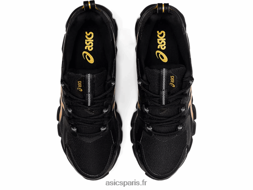 femmes Asics gel quantique 180 BXL8B23865 noir/or pur