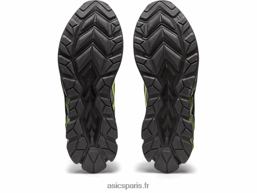 femmes Asics gel quantique 180 vii BXL8B2126 noir/vert citron