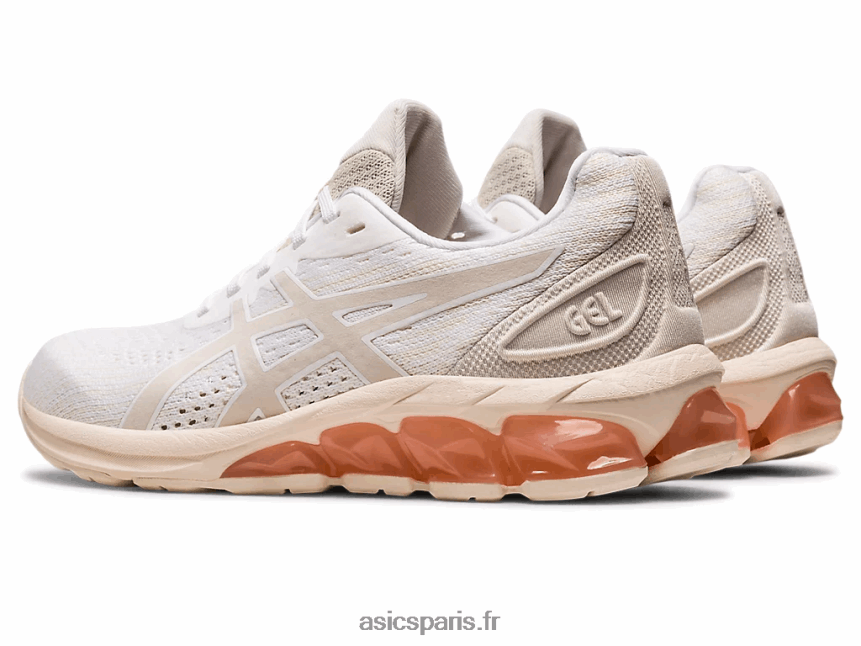femmes Asics gel quantique 180 vii BXL8B22188 blanc/avoine