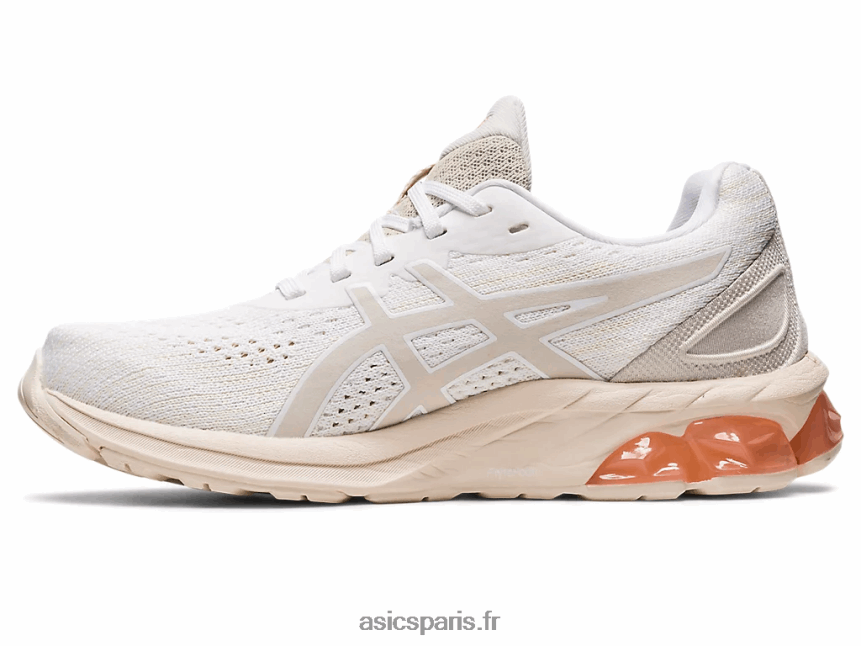 femmes Asics gel quantique 180 vii BXL8B22188 blanc/avoine
