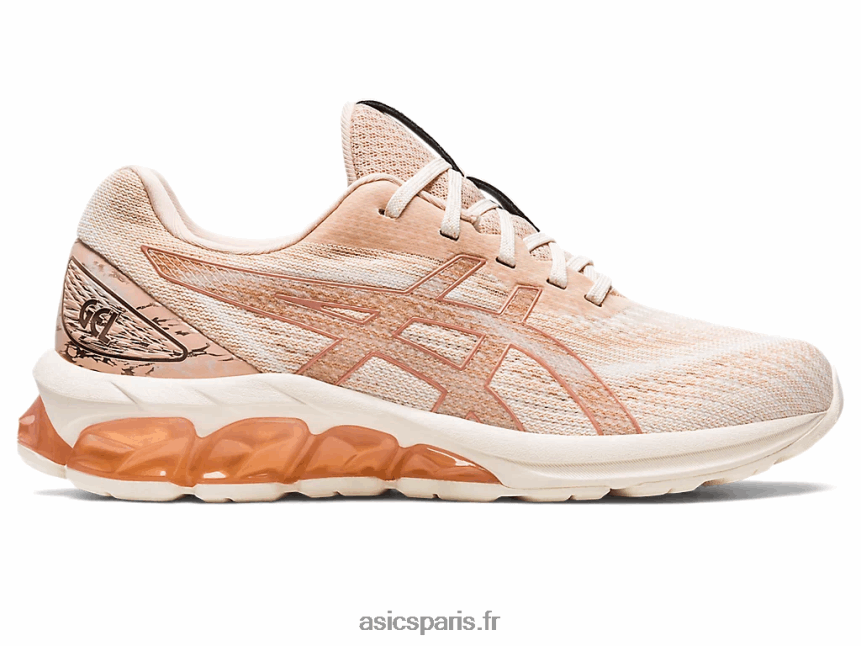 femmes Asics gel quantique 180 vii BXL8B22796 bisque/or rose