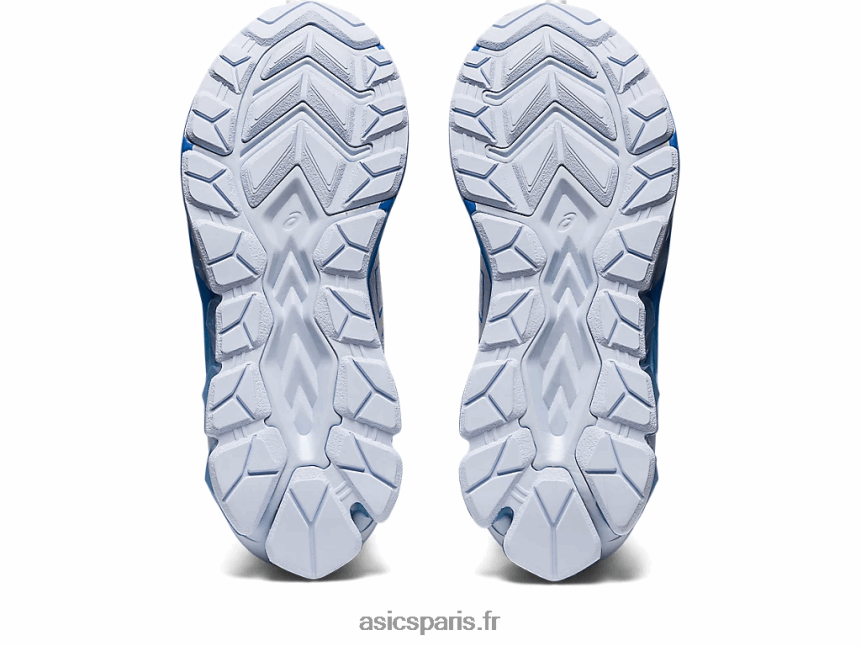 femmes Asics gel quantique 180 vii BXL8B22918 côte blanche/bleue