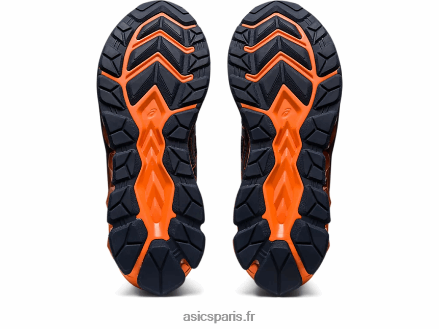 femmes Asics gel quantique 180 vii BXL8B2733 bleu français/orange lave