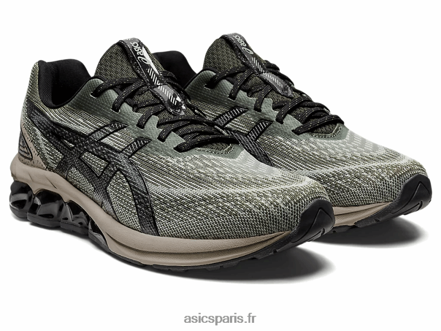 femmes Asics gel quantique 180 vii BXL8B2751 toile vert lichen/olive